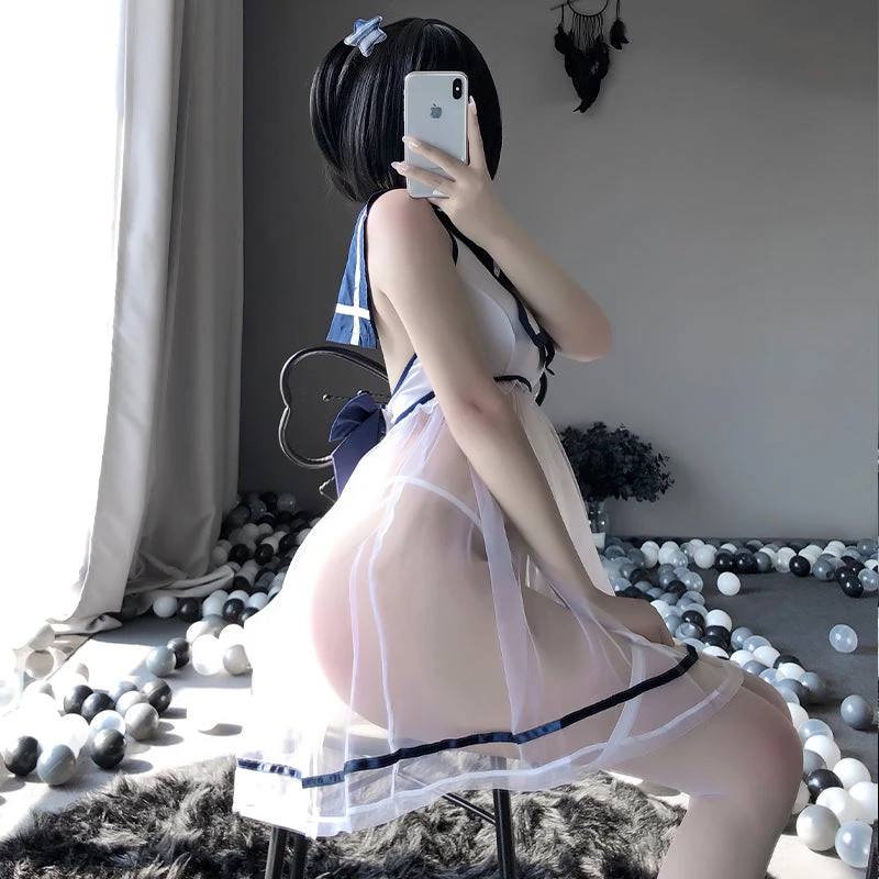 SofyeeCute Student Tutu Skirt Halter Uniform Suit(Sofyee Cute Student Tutu Skirt Halter Uniform Suit) 12 SofyeeCute Student Tutu Skirt Halter Uniform Suit(Sofyee Cute Student Tutu Skirt Halter Uniform Suit) - Image 10