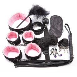 BDSM Gear 10PCS Set-Tied Up Like A Gift(Bdsm Gear 10pcs Set Tied Up Like A Gift) -sofyee store 11323214982 1744481611