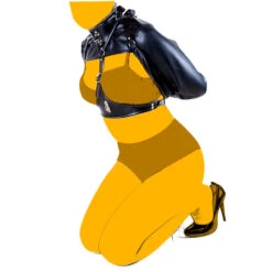 Leather Caught Bondage Gear(Leather Caught Bondage Gear)