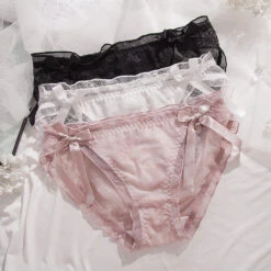 6pcs-Sweet Sheer Panty Set(6pcs Sweet Sheer Panty Set)