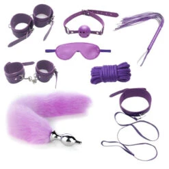 Kawaii Pink Angel Soft BDSM Lover Gothic Bondage 7 PCS Set(Bdsm Lover Gothic Bondage 7 Pcs Set) -sofyee store 15340682985 1721519149