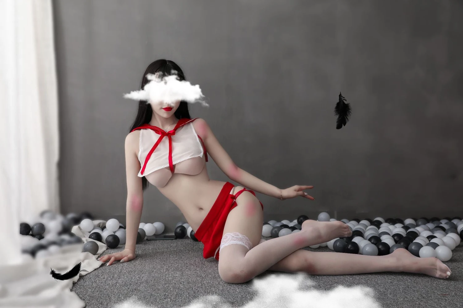 Sexy Anime School Girl Lingerie(Sofyee Sexy Cross Skirt Student Uniform Underwear) 6 Sexy Anime School Girl Lingerie(Sofyee Sexy Cross Skirt Student Uniform Underwear) - Image 4