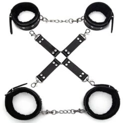 BDSM Gear 3 PCS Set-Pentagram Bondage(Bdsm Gear 3 Pcs Set Pentagram Bondage)
