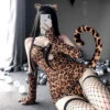 Sofyee Anime Hollow One-Piece - Tiger Girl(Sofyee Anime Hollow One Piece Leopard Print Underwear) -sofyee store 2.2 a597e1f6 b6bd 47a5 9919 c08fa2d47497