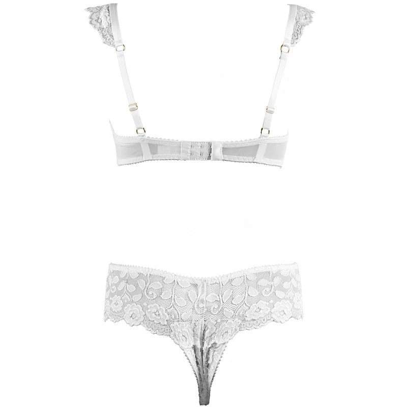 Lacy Open Cup Hosiery Lingerie Set(Lacy Open Cup Hosiery Lingerie Set) 4 Lacy Open Cup Hosiery Lingerie Set(Lacy Open Cup Hosiery Lingerie Set) - Image 2