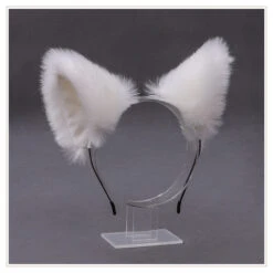 Anime Plush Fold Fox Ear Hairpin(Anime Plush Fold Fox Ear Hairpin) -sofyee store 22442209112 1965991325