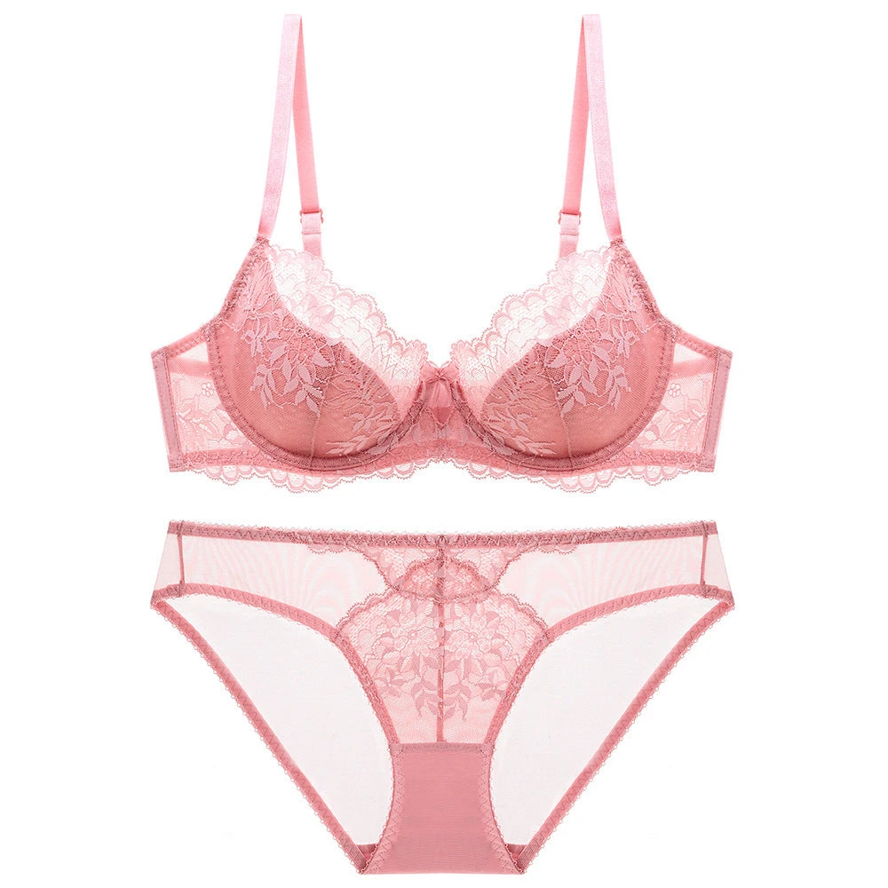 Molly Instpring Pink Lace 3/4 Cup Bra(Molly Instpring Pink Lace 3 4 Cup Bra) 3 Molly Instpring Pink Lace 3/4 Cup Bra(Molly Instpring Pink Lace 3 4 Cup Bra)