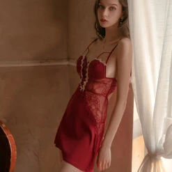 Floral Pretty Romance See Through Lace Baby Doll Set(Floral Pretty Romance See Through Lace Baby Doll Set) -sofyee store 25 30871549 1c6f 4d47 86cf a208e6cfa8e0