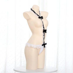 Sexy Chiffon Hollow Cat Girl Underwear(Sexy Chiffon Hollow Cat Girl Underwear)