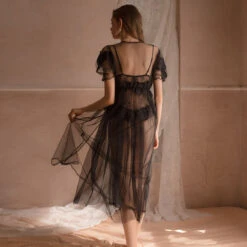 Pretty Honey Romance Lace Baby Doll Night Gown(Pretty Honey Romance Lace Baby Doll Night Gown) -sofyee store 35 75a25916 1650 4e1b 913f a2c04bc3bad4