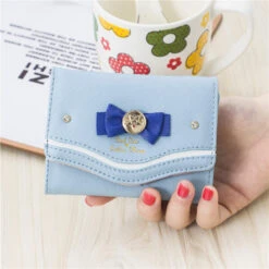 Lovely Luna Love Sailor Moon Cat Coin Leather Purse(Lovely Love Sailor Moon Purse 1) -sofyee store 3771568121 516117439