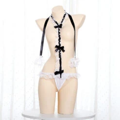 Sexy Chiffon Hollow Cat Girl Underwear(Sexy Chiffon Hollow Cat Girl Underwear) -sofyee store 3 d88da000 481b 4403 b299 b1464c849dea