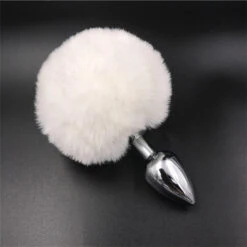 Sexy Cute Anime Removable Black Real Furry Cosplay Bunny Butt Plug Tail(Sexy Cute Anime Removable Black Real Furry Cosplay Bunny Butt Plug Tail) -sofyee store 4288565440 1721519149