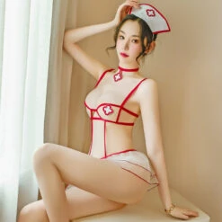 SofyeeSexy Mesh See-Through Hollow Body Nurse Uniform Suit(Sofyee Sexy Mesh See Through Hollow Body Nurse Uniform Suit) 15 SofyeeSexy Mesh See-Through Hollow Body Nurse Uniform Suit(Sofyee Sexy Mesh See Through Hollow Body Nurse Uniform Suit) -sofyee store 4 2547a7e5 ac7c 4943 89e5 87918e2207f2
