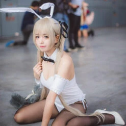Anime Neko Cat Keyhole Style Kasugano Sora Cosplay Lingerie(Anime Neko Cat Keyhole Style Cosplay Lingerie)