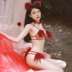 Red Fox Girl Cosplay(Red Fox Girl) 40 Red Fox Girl Cosplay(Red Fox Girl) -sofyee store 6999 10