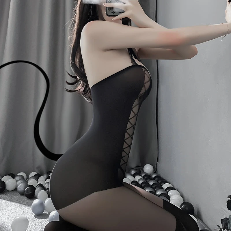 Sofyee Sexy Perspective Halterneck Tube Top Mesh Body Stockings(Sofyee Sexy Perspective Halterneck Tube Top Mesh Body Stockings) 7 Sofyee Sexy Perspective Halterneck Tube Top Mesh Body Stockings(Sofyee Sexy Perspective Halterneck Tube Top Mesh Body Stockings) - Image 6