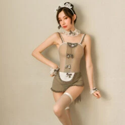SofyeeSexy Erotic Maid Uniform Set(Sofyee Sexy Erotic Maid Uniform Set) -sofyee store 7440 6