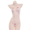 Sexy Kawaii Lingerie Anime Strawberry Shimapan Bows Bikini Slingshot Set(Sexy Kawaii Lingerie Anime Strawberry Shimapan Bows Bikini Slingshot Set) -sofyee store 9097897724 537283327