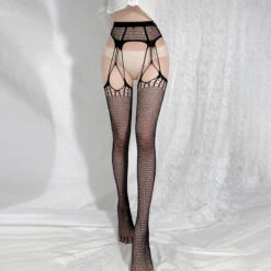 Seductive Bondage Fishnet Body Stocking(Seductive Bondage Fishnet Body Stocking)