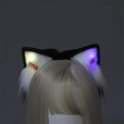 Lightning Night Anime Sexy Kawaii Fox Girl Headband(Lightning Night Anime Sexy Kawaii Fox Girl Headband)