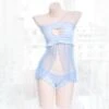 Sexy Amine School Girl Kawaii Stripped Heart Cat Keyhole Lingerie(Sexy Amine School Girl Kawaii Stripped Heart Cat Keyhole Lingerie) -sofyee store O1CN01Atwe7i20MvzDPpXL8 673336836 1024x1024 5fae58cb 8347 486f b981 8ac060aec980