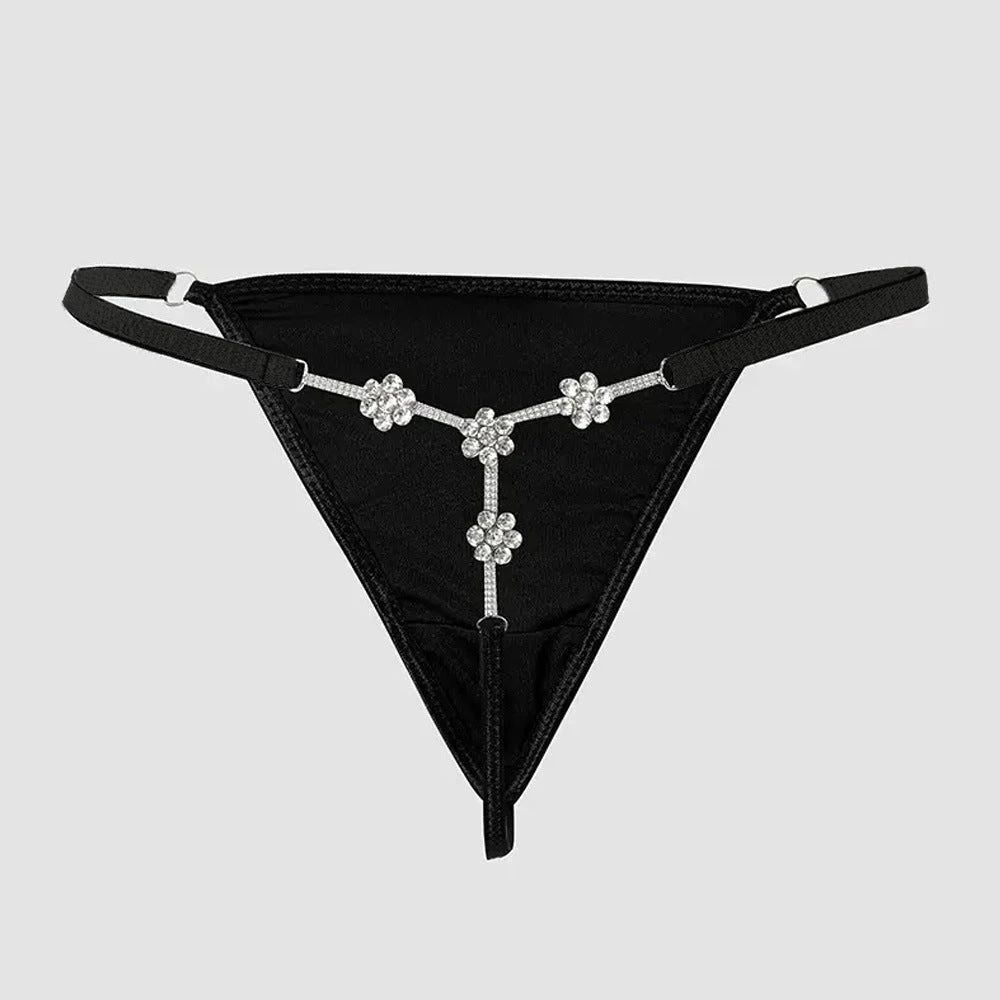 Flower Rhinestone G-String(Flower Rhinestone G String) 4 Flower Rhinestone G-String(Flower Rhinestone G String) - Image 2