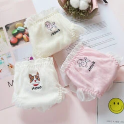 3pcs-Lolita Sweet White Kiss Me Panty(Lolita Sweet White Kiss Me Panty 2)