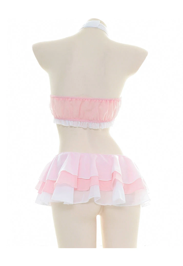 Kawaii Pink Cat Ruffle Girl(Kawaii Pink Cat Ruffle Girl) 5 Kawaii Pink Cat Ruffle Girl(Kawaii Pink Cat Ruffle Girl) - Image 3