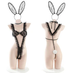 Anime Bunny Ear Kawaii Sexy Lingerie Set(Anime Bunny Ear Kawaii Sexy Lingerie Set 3)