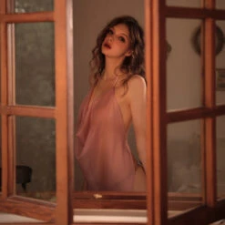 SofyeeSexy Lace Transparent Suspender Halter Nightdress(Sofyee Sexy Lace Transparent Suspender Halter Nightdress 1) -sofyee store O1CN01ObxnvN1NOWWHQqQM6 4082261560 0 cib