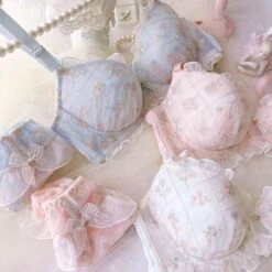 Japanese Kawaii Ruffle Flower Bra Set(Japanese Kawaii Ruffle Flower Bra Set) -sofyee store O1CN01hDeSFI20DmS6MurIA 1620776816 0 cib