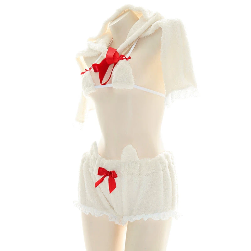 Anime Sexy Japanese Cat Bikini Lingerie(Anime Sexy Japanese Ruffle Swimsuit Lingerie) 4 Anime Sexy Japanese Cat Bikini Lingerie(Anime Sexy Japanese Ruffle Swimsuit Lingerie) - Image 2