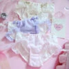 3pcs-Kawaii Hearty Sweet White Kiss Me Panty(3pcs Kawaii Hearty Sweet White Kiss Me Panty 1) -sofyee store O1CN01lxnmST1RfFJzE0ASX 181102138