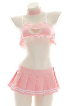 Sexy Anime Kawaii Neko Keyhole Cat School Girl(Sexy Anime Kawaii Neko Keyhole Cat School Girl)