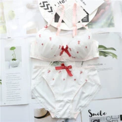 SofyeeJapanese Sweet Lace Bow White Underwear Set(Sofyee Japanese Sweet Lace Bow White Underwear Set)