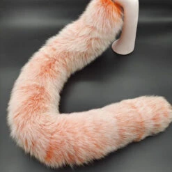 Orange Long Fox Buttplug Tail(Orange Long Fox Buttplug Tail)