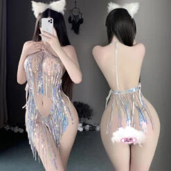 Slash Reflecting Bodysuit(Slash Reflecting Bodysuit)