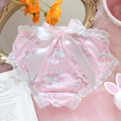 Cute Lolita Girl Cute Lace Bow Bread Panties(Cute Lolita Girl Cute Lace Bow Bread Panties) -sofyee store O1CN01sfCrWA1caAnOTrp0l 1064353616