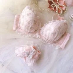 Japanese Kawaii Ruffle Flower Bra Set(Japanese Kawaii Ruffle Flower Bra Set) -sofyee store O1CN01vF98F820DmRxhhvnH 1620776816 0 cib