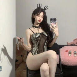 Snake Pattern Bodysuit(Snake Pattern Bodysuit) -sofyee store O1CN01vLIdTQ1HcN74IBQjT 2200523780778 0 cib