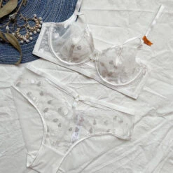 Dot Flower Lacy Bra Set(Dot Flower Lacy Bra Set) -sofyee store O1CN01yUlrEc25cZoIivOGJ 2260017547 0 cib