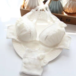 Sweetie Honey Bow Pink Kawaii Candy Color Bra Set(Sweetie Honey Bow Pink Kawaii Candy Color Bra Set) -sofyee store TB29EiVdHwTMeJjSszfXXXbtFXa 75032845