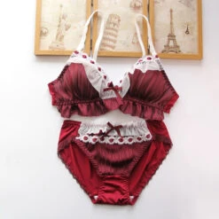 Lolita Kawaii Sweetie Cute Sweetie Bralette Set(A Road To Lover Cute Sweetie Bralette Set 1) -sofyee store TB2AzjtXTqWBKNjSZFxXXcpLpXa 75032845