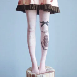 Japanese Lolita Bunny Thigh High Tights(Japanese Lolita Bunny Thigh High Tights)