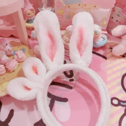 Bunny Japanese Harajuku Pastel Kawaii Headband(Bunny Japanese Harajuku Pastel Kawaii Headband)
