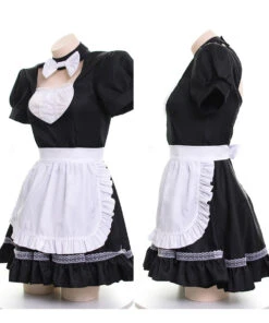 Sexy Kawaii Anime Cute Bow Neck Backless Maid Dress Cosplay Set Headband & Dress & Apron & Cuff 4PCS Set(Sexy Kawaii Anime Cute Bow Neck Backless Maid Dress Cosplay Set Headband Dress Apron Cuff 4pcs Set) 9 Sexy Kawaii Anime Cute Bow Neck Backless Maid Dress Cosplay Set Headband & Dress & Apron & Cuff 4PCS Set(Sexy Kawaii Anime Cute Bow Neck Backless Maid Dress Cosplay Set Headband Dress Apron Cuff 4pcs Set) -sofyee store product image 933606253