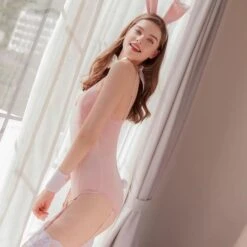 Pink Bunny Girl Costume Lingerie(Pink Bunny Girl Costume Lingerie)